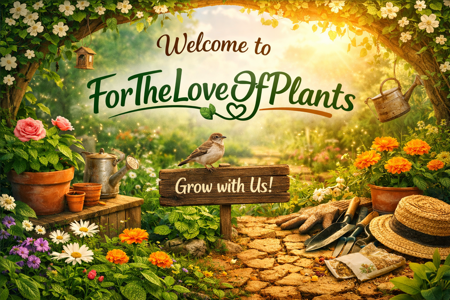 Welcome to ForTheLoveOfPlants — Growing Together, Season by Season